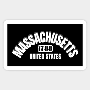 MASSACHUSETTS Sticker